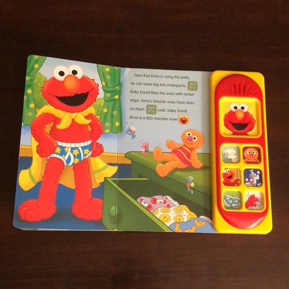Sesame Street Potty Time with Elmo (Potty Training Sound Book) - Picture 9 of 9